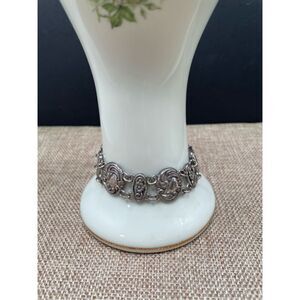 Brighton Bracelet 5889 Silver Floral Link